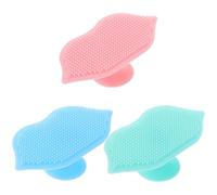 TOPBATHY Set 3 Pezzi Spazzola per Pulizia del Viso in Silicone Morbide Setole per Esfoliazione Delicata e Pulizia Profonda la Cura Quotidiana della Pelle a Casa