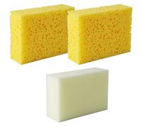 TOPBATHY Set 3 Pezzi Spugne per Ceramica Rettangolari Assorbenti Utensili per Modellare Argilla Bordi Piatti Spugne per Pulizia e Lavori Artigianali Fai da Te