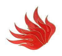 TOPBATHY Set 5 Toppe Ricamate Fiamma di Fuoco Stirabili per Vestiti Cappotti e Zaini Toppe da Cucire Decorativi per Riparazione e Personalizzazione Abbigliamento