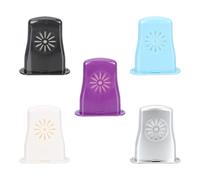 TOPBATHY Set 5 Umidificatori per Chitarra in Plastica Leggera, Umidificatore per Buca Sonora, Regolatore Umidità per Manutenzione Strumenti Acustici, per Prevenire Crepe e Secchezza