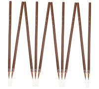 TOPBATHY Set da 10 Pezzi di Pennelli per Calligrafia Cinese Punta Fine Pennelli per Inchiostro Tradizionali per Calligrafia Pittura e Scrittura Adatti a Principianti e Artisti