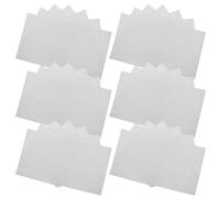 TOPBATHY Set da 100 Fogli Carta da Stiro 23x23 Cm per Perline Fusibili, Carta Termostabile Bianca per Progetti Artigianali, Accessori per Pannelli Forati, per Scuole e Hobby Creativi