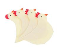 TOPBATHY Set Di 4 Protezioni A Forma Di Pulcino Di Pasqua Supporto Per Feste in Tessuto Protezione Per Raccogliere Le Uova Decorative Per La Celebrazione Della Pasqua
