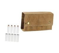 TOPBATHY Set Di Spezie in Scatola Portatile Con 9 Bottiglie Di Mini Portabottiglie Per Uso in Cucina All'aperto