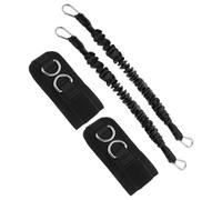 TOPBATHY Set Fasce di Resistenza Professionali per Caviglie in Silicone, Cinturini Portatili Multifunzionali per Allenamento Gambe e Glutei, Adatti a Fitness, Palestra e Allenamento a Casa