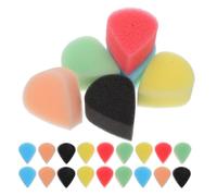 TOPBATHY Spugne per Pittura Viso Riutilizzabili a Forma di Goccia 30 Pezzi Morbide e Applicazione Delicata per Ragazzi per Lezioni di Disegno a Casa