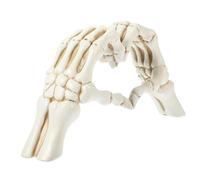 TOPBATHY Statua Decorativa Resina Forma Mano con Moderno Decorazione Semplice per Ufficio e Perla