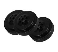 TOPBATHY Supporto Leggero Bandiera Mini Plastica da Scrivania e in per 3 Pezzi 8 Fori, Base Portabandiera Compatto per Decorazioni da Interno Ufficio e Feste Desktop