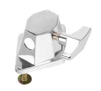 TOPBATHY Supporto per Gamba del Tamburo in Metallo, Base del Supporto per Batteria da Pavimento, Ricambio per Hardware Percussioni, Adatto a Vari Strumenti a Percussione, Facile da Montare