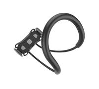 TOPBATHY Supporto per Telefono Cellulare da Collo Nero Sostegno per Tablet e Portatile Staffa Pratica e Compatta per Uso Quotidiano