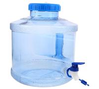 TOPBATHY Tanica per Acqua da Campeggio con Rubinetto e Ampia Bocca in Alimentare Contenitore Portatile per Escursionismo Viaggio e Uso Domestico Blu