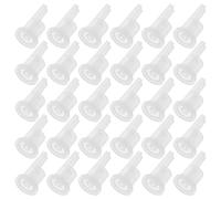 TOPBATHY Tappo Interno per Bottiglia D'olio Essenziale in Pp Resistente, Set da 100 Pezzi 18-20 Mm Contagocce Dosatore, per Conservazione Olio Aromatico Fai-da-te e Uso Personale