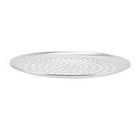 TOPBATHY Teglia Pizza Forata in Acciaio Inossidabile, Antiaderente e Facile da Pulire, per Preparare Pizza Croccante a Casa, Accessorio per Principianti e Professionisti