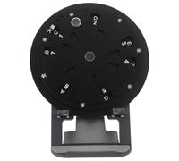 TOPBATHY Trainer Portatile per Accordi e Progressioni di Chitarra in Lega di Alluminio Cerchio delle Quinte Manopola Rotante per Posizionamento Rapido Strumento di Teoria Musicale per