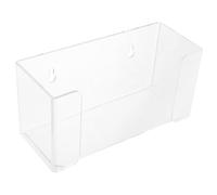 TOPBATHY Wall Mount Gloves Dispenser Mask Holder in Acrilico da Parete per Ambiente Professionale e Hotel Organizzazione Mascherine con Stile Minimalista