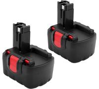 TOPBATT 2 pezzi 3.6Ah per Bosch 14.4V batterie Ni-MH BAT038 BAT040 BAT041 BAT140 BAT159 2607335533 2607335275 2607335685 PSR 14.4 13614 13614-2g 15614