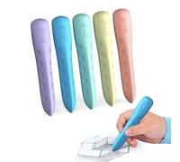 TOPBELIEF Gomme da Cancellare, 10 Pezzi Gomma Triangolare Grip, Gomma a Forma di Penna, Gomme da Cancellare Bambini, Multicolore, Ideale per Cancelleria Scuola, Ufficio, Università e Cartoleria