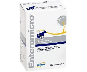 Topbrain Drn Enteromicro Integratore Simbiotico Cani e Gatti 32 Compresse