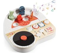 Topbright 1212332024de0001, Busy Board Musicale Bambini 18+ Mesi, Gioco Educativo Sensoriale con Suoni, Attività Manuali