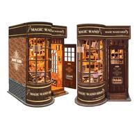 TOPBSFARNY DIY Book Nook - Kit da costruzione in miniatura, casa delle bambole con porta aperta, set creativo per adulti, idea regalo per Natale e compleanno