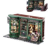 TOPBSFARNY Kit fai da te in miniatura per casa delle bambole con casa delle bambole magiche europee vintage in legno, kit per casa di legno fatto a mano, regalo creativo