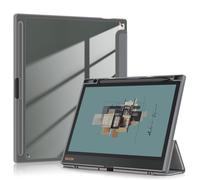 TOPCASE Custodia per tablet BOOX Note Air4 C 10.3/Note Air 3 C e B/W E Ink Tablet 10.3 pollici ePaper 2023 con supporto per penna, retro trasparente in PC, custodia protettiva antiurto in TPU, colore