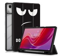 TOPCASE Custodia trasparente PC Backup per Lenovo Tab M11 TB330FU 11 Pollici 2024 con Supporto Penna, Ultra Sottile Custodia con Supporto Funzione e Auto-Sonno/Stela,Donttouch