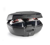 Topcase E46NB Riviera Monolock con piastra, con riflettori colorati e