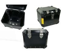 Topcase Pro2 alluminio nero 33 litri con castello