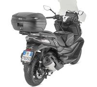 Topcase V45 Arena Monokey® nero, con riflettori trasparenti / max.