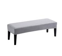 TOPCHANCES Fodera per panca in tessuto, per sala da pranzo, panchina elasticizzata, copridivano in morbido, sfoderabile e lavabile, per soggiorno moderno, camera da letto, cucina