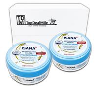 TopDealMile - Confezione da 2 creme curative ISANA, cura ricca, 2 x 200 ml
