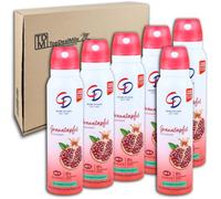TopDealMile - Confezione da 6 deodoranti spray al melograno da 150 ml