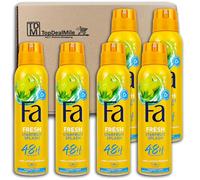 TopDealMile - Confezione di scorte - per deodorante spray Fresh Starfruit Splash 6 x 150 ml
