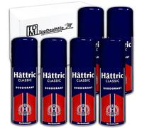 TopDealMile, confezione di scorte - per deodorante spray Hâttric Classic, 6 x 150 ml