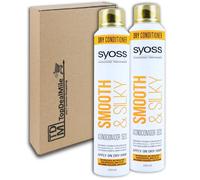 TopDealMile Confezione scorta per balsamo Syoss Smooth & Silky Dry, 2 x 200 ml