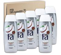 TopDealMile - Confezione scorta per crema doccia FA Soft Coconut Milk 6 x 250 ml