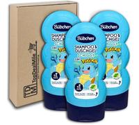 TopDealMile - Confezione scorta per shampoo e gel doccia 2 in 1 Schiggy 3 x 230 ml