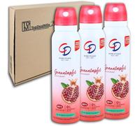 TopDealMile - Deodorante spray CD al melograno, 3 x 150 ml