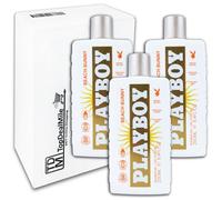TopDealMile, Playboy Beach Bunny, gel doccia da donna, 3 x 250 ml