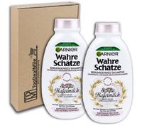 TopDealMile, shampoo per capelli sensibili e cuoio capelluto sensibile, confezione da 2 confezioni da 250 ml per Garnier True Treasures