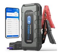 TOPDON 2200A Booster Avviamento Auto, Tester per Batteria V2200Plus, 2-in-1 | Avviatore Batteria Auto (per Motori 8L Gas/6L Diesel), 12V Starter Batteria di Emergenza con Torcia LED, Carica Rapida USB3.0