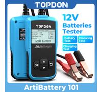 TOPDON AB101 12V Profi Auto Tester per batterie Tester di carica per batterie
