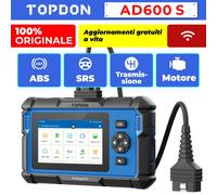 TOPDON AD600S 2.0 Professional Car OBD2 dispositivo diagnostico Scanner 4 sistem