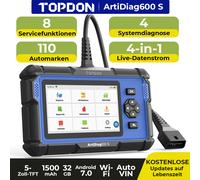 TOPDON AD600S Dispositivo diagnostico OBD2 professionale per auto Scanner IT
