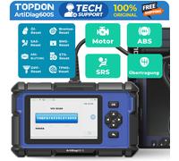 TOPDON AD600S Dispositivo diagnostico OBD2 professionale Scanner auto ABS SRS