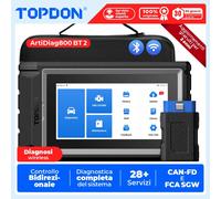 TOPDON AD800 BT 2.0 Dispositivo diagnostico OBD2 per auto Aggiornamento gratuito