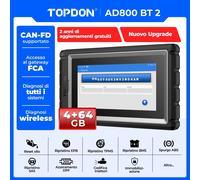 TOPDON AD800 BT 2 Dispositivo diagnostico OBD2 professionale Scanner Bluetooth