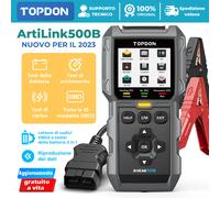 TOPDON AL500B Dispositivo diagnostico OBD2 per auto e tester batteria per auto