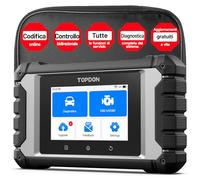 TOPDON ArtiDiag EU Strumento diagnostico completo per veicoli Mercedes-Benz/BMW/VAG SOLO, codifica online ECU, controllo bidirezionale, tutte le funzioni di servizio, aggiornamento gratuito a vita